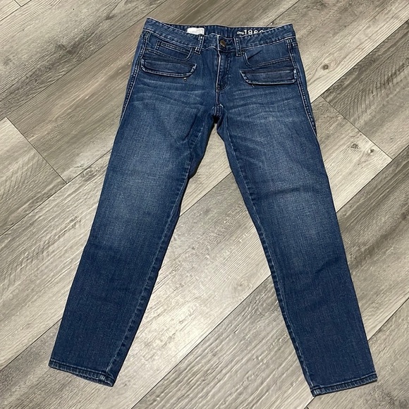 GAP,‎ Front pocket zippers, Cropped, Always Skinny, 28/6 - Picture 1 of 6